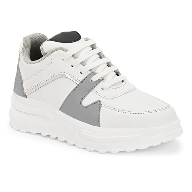 Women Sneaker Lightweight Lace-Up Casual Sports Shoes Breathable Mesh Running Walking Shoes - NID6649
