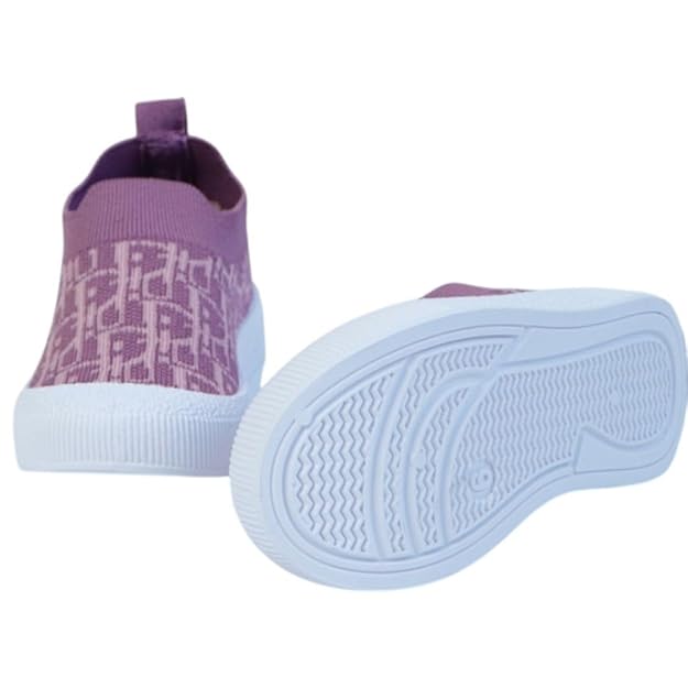 Baby Choo Choo Shoes for Boys & Girls | Soft Slip-On Toddler Shoes with Whistle Heel | Breathable Knit Upper | PVC Sole | Ages 6 Months–3.5 Years - Image 3