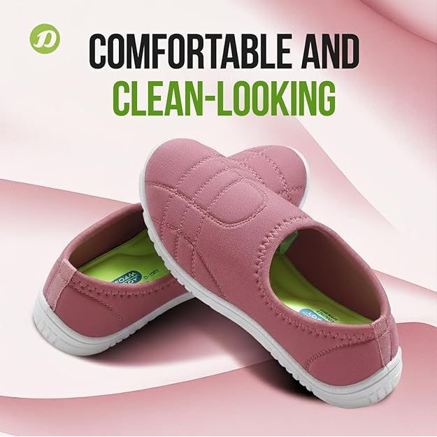 DOCTOR EXTRA SOFT Memory Foam Women's Shoes for Walking Gym Training,Casual, Sports,Slip-On,Lightweight Lace up Athletics Slipon Running Sneaker for Ladies and Girls - Image 2