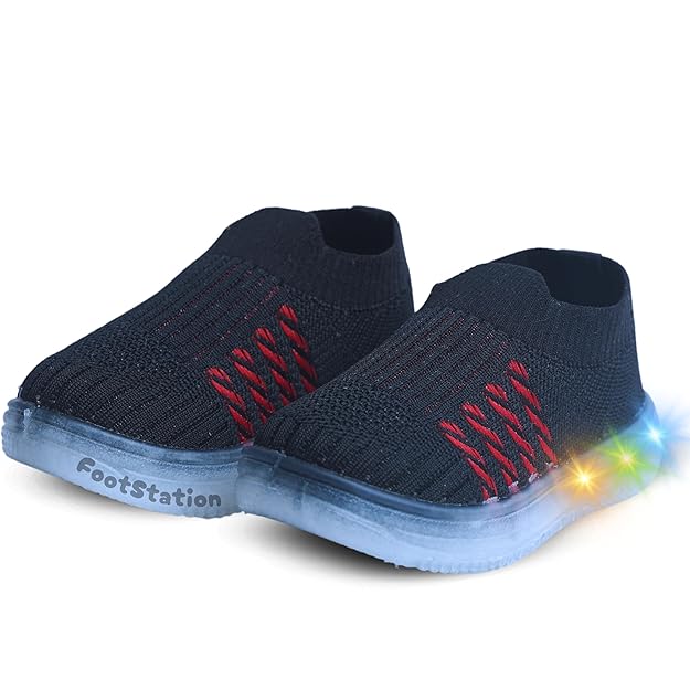 Infant's LED Light-Up Shoes | Age 18M to 5Y | Jugnu 5-10