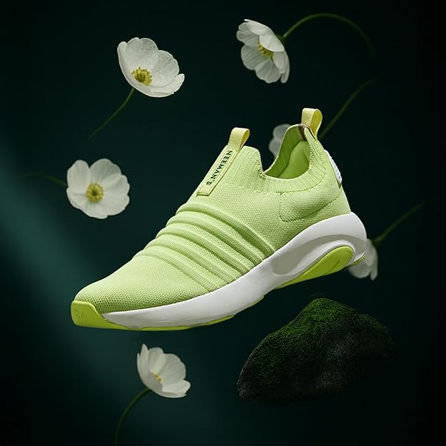 Neeman's Begin Walk Breeze Women’s Walking Shoes | Slip-On Breathable Knit Sneakers Recycled PET | CushyWalk™ Cushioning & CloudSurge™ Insole - Image 3
