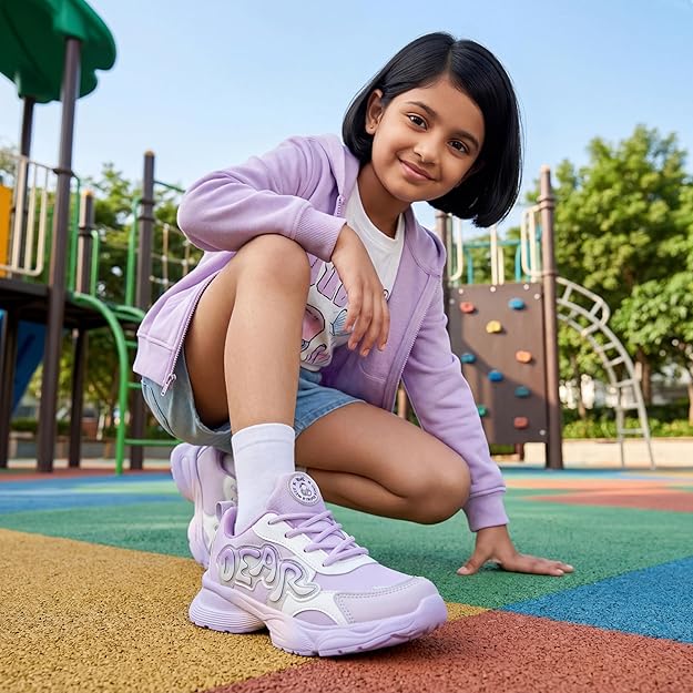 G&D Dear Unisex Kids Shoes Soft Sole | Memory Form with EVA Sole | Synthetic Upper Breathable, Lightweight | Comfortable & Durable Stylish Indoor & Outdoor | Sports Shoes - Image 2