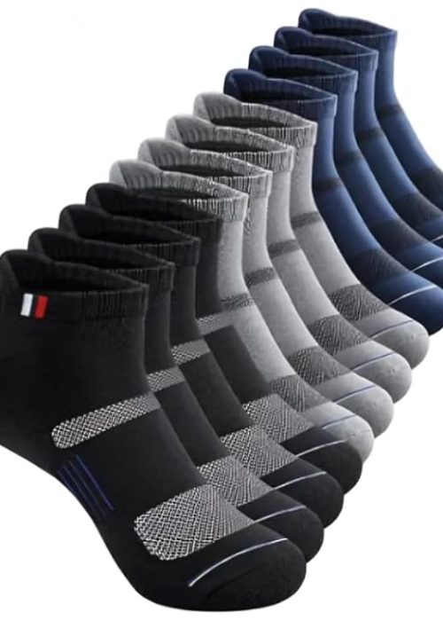 Men's Ankle Socks, Cotton, Lightweight, Durable, 5 Colors, Trending Design