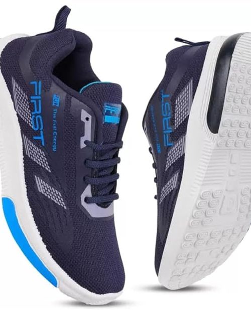 HOTSTYLE Fast Trendy Trainer Execellent Running Gear Lace-Ups Sporty Loafers for Men (White)