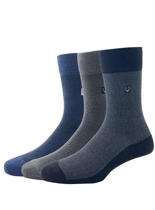 Allen Solly Men Cotton Calf Length Socks