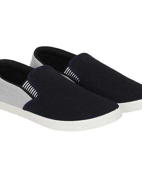 BRUTON FITMAN Loafers Sneakers Slip-on Shoes for Men-Grey