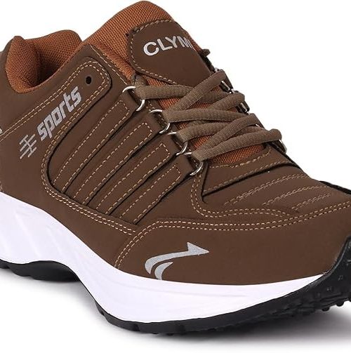 CLYMB Cosco Sports Shoe with Synthetic Upper Lightweight Comfortable Mid Top Running Shoes for Men's & Boy's