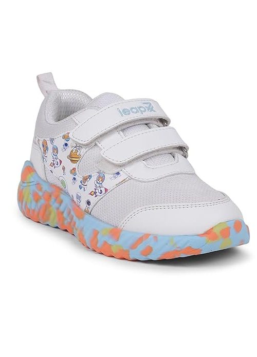 Lightweight & Comfortable: Soft cushioned insole and flexible sole keep your child’s feet comfortable all day. Perfect Fit for Growing Feet: Designed to support natural foot movement and growth with a secure, snug fit. Breathable Design: Mesh or perforated upper allows airflow to keep feet cool and sweat-free. Trendy & Stylish Look: Attractive colors and fun designs kids will love wearing every day. Easy to Clean: Wipe-clean surface saves time and effort for parents Additional Information ManufacturerJugmug Shoes, J-10, Udyog Nagar, New Delhi-110041 PackerJugmug Shoes, J-10, Udyog Nagar, New Delhi-110041 Item Weight500 g Item Dimensions LxWxH25 x 15 x 10 Centimeters Net Quantity1.0 Count Generic NameSprenge Shoes for Kids