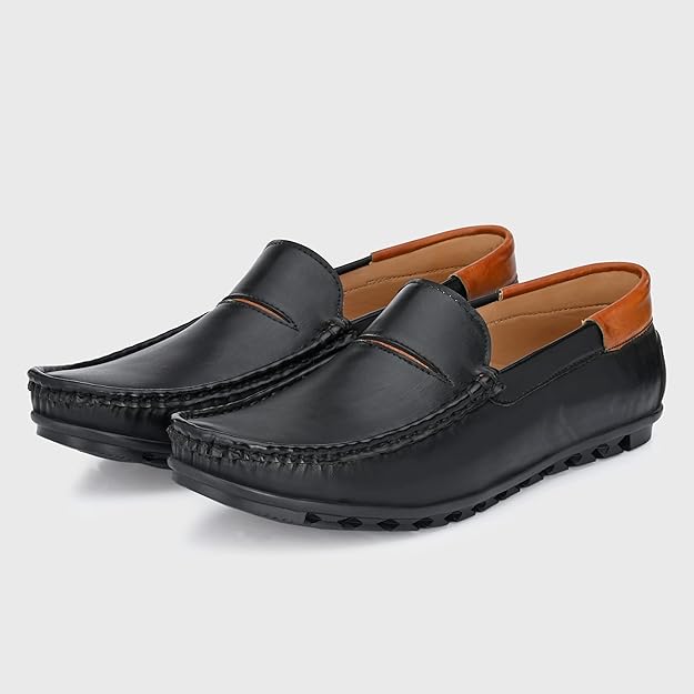 Centrino Mens Loafer Shoes | Moccasins | Elevate Your Style with Comfort and Elegance | Slip-on Closure, Stylish | Perfect for Formal Wear, Business Casual, and Parties (7104) - Image 3