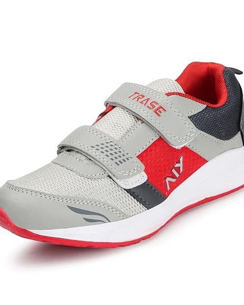 TRASE Boys' Running Shoe for Active Kids | Sport Running & Walking Shoes with Lightweight mesh Upper Eva Sole | All Day Casual Wear