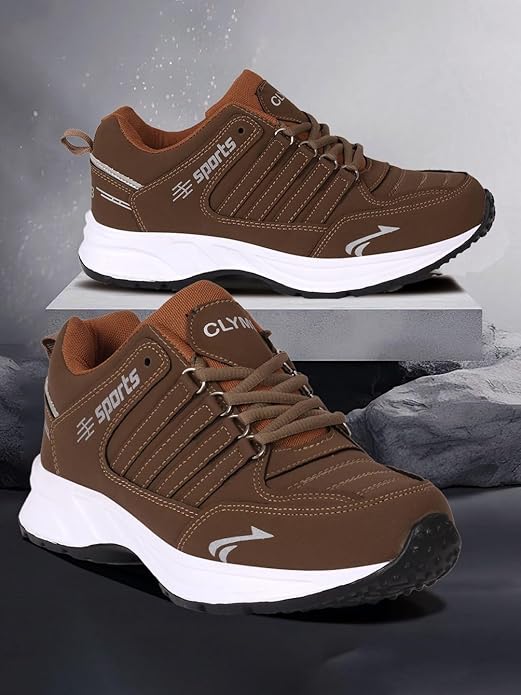 CLYMB Cosco Sports Shoe with Synthetic Upper Lightweight Comfortable Mid Top Running Shoes for Men's & Boy's - Image 3