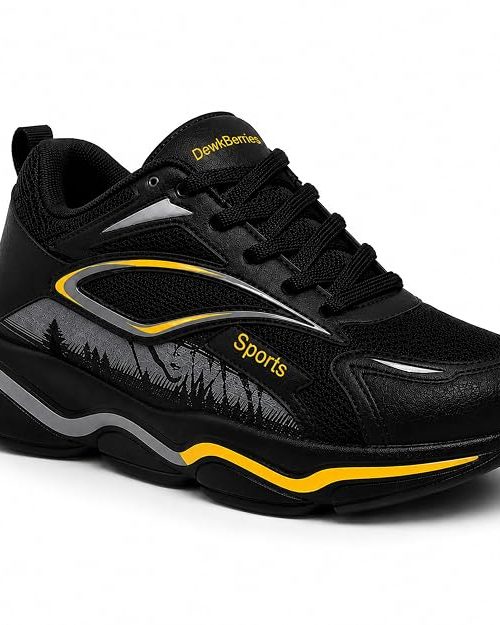 Lace-up Sports Shoes for Kids | Ideal for Walking, Running, Casual wear and Sports Activity | Lightweight & Anti-Skid | Cushioned Insole | Unisex Design