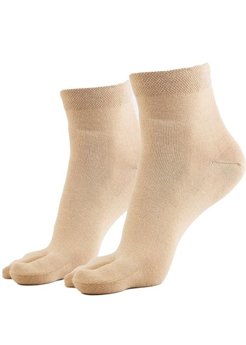 Jockey 7487 Women's Compact Cotton Stretch Toe Socks with Stay Fresh Treatment (Pack of 2)